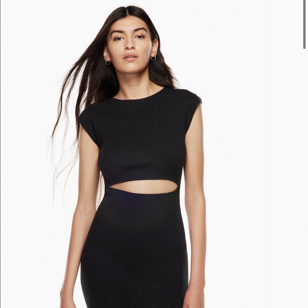 Wilfred Free

Cut-Out Knit Mini Dress